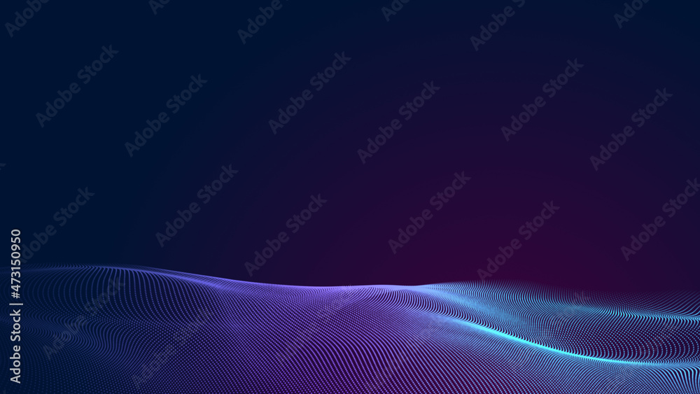 Abstract dot blue purple wave gradient texture technology background. Abstract dot blue purple wave gradient texture technology background.