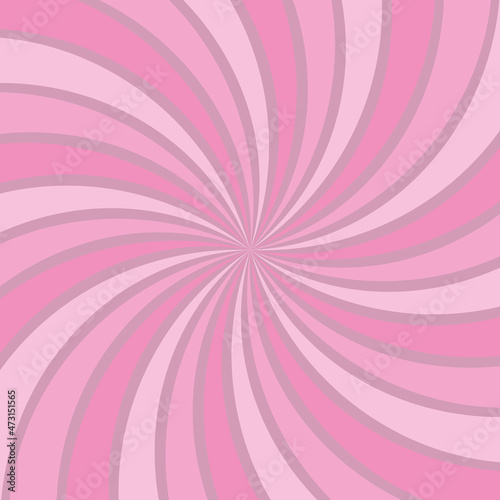 background of pink curved starburst rays