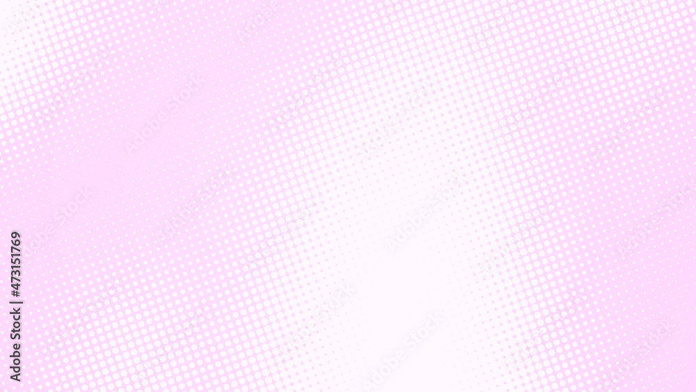 Dot pink white pattern gradient texture background. Abstract pop art halftone and retro style. Dot pink white pattern gradient texture background. Abstract pop art halftone and retro style.