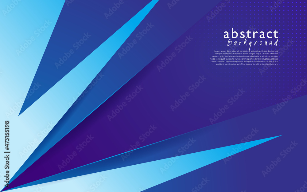 blue modern abstract background design