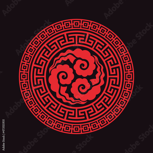 Set of vector korean borders