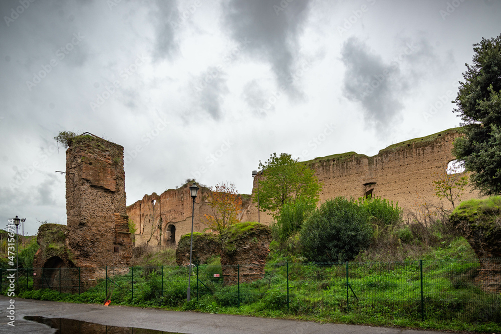 Ciudad europea de Roma en Italia cuna de la civilización	