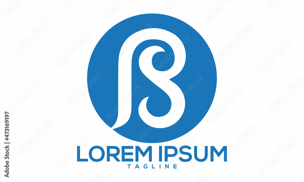 Unique letter logo Modern and minimalist vector and abstract logo Unique letter logo Modern and minimalist vector and abstract logo