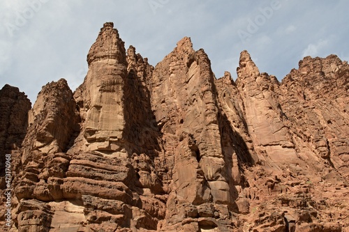 Wadi Disah. Tabuk region. Saudi Arabia.