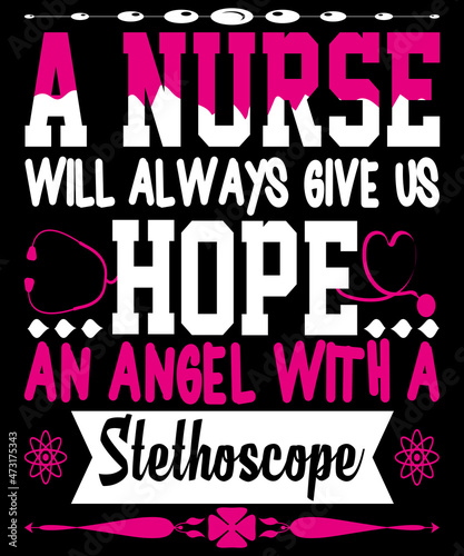 nurse t-shirt design