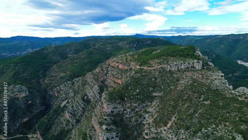 panorama of mountains sky and clouds panorama of mountains sky and clouds