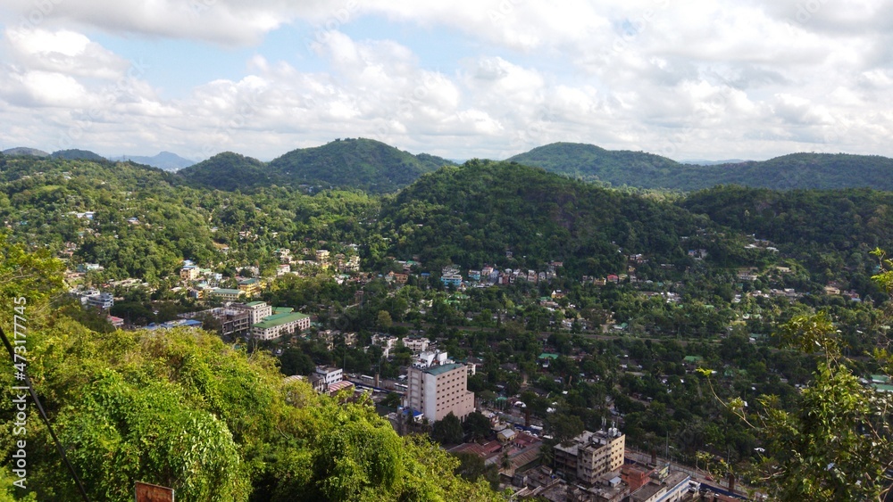 view of the mountains of Gauhati,Assam view of the mountains of Gauhati,Assam