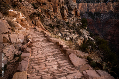 Highly Manicured Trail Of South Kaibab
