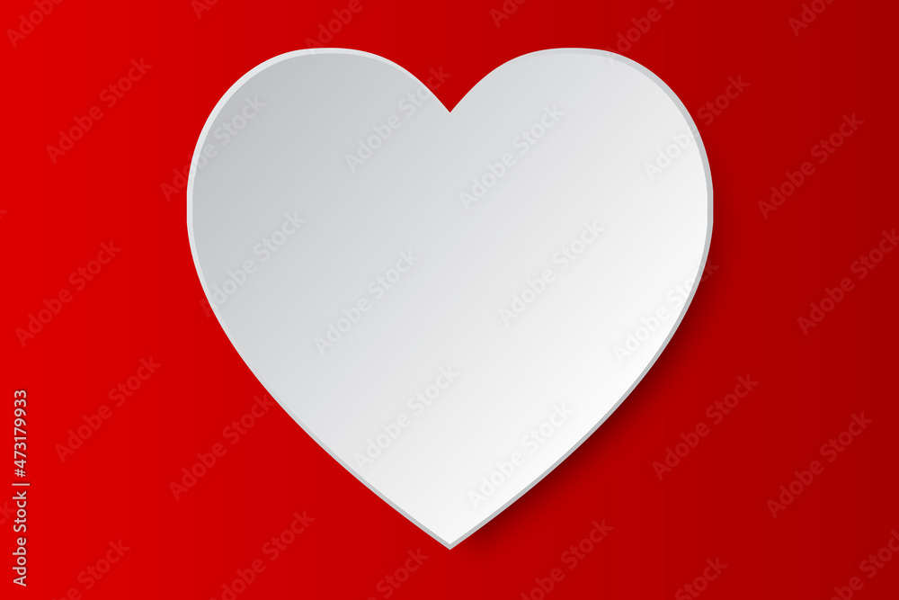 valentines day abstract background with paper cut hearts.vector valentines day abstract background with paper cut hearts.vector