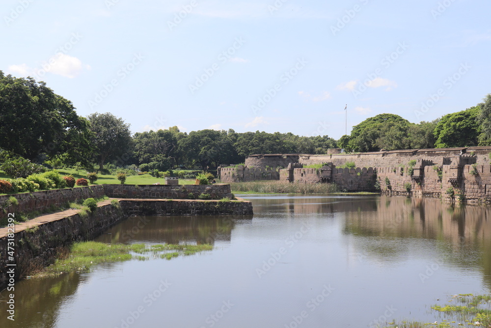  Vellore Fort near the lake green nature