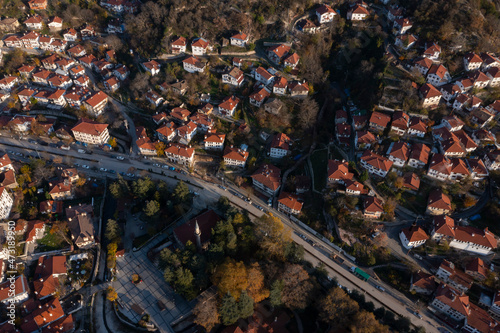 Bolu s beautiful district is a view of Goynuk and historical Ottoman houses.