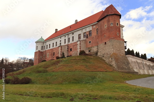 Sandomierz. Zamek w Sandomierzu. Castle in Sandomierz.