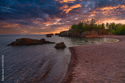 Sunset on Lake Superior