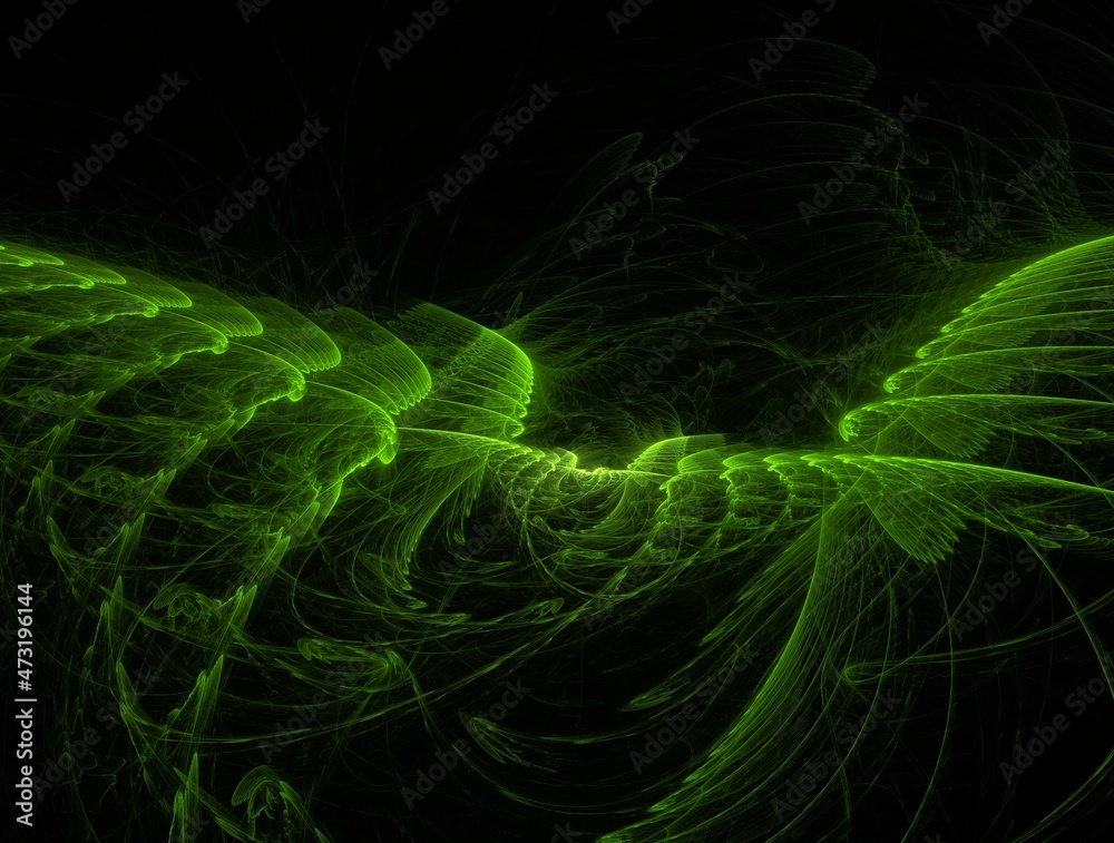 Obraz premium Imaginatory fractal abstract background Image