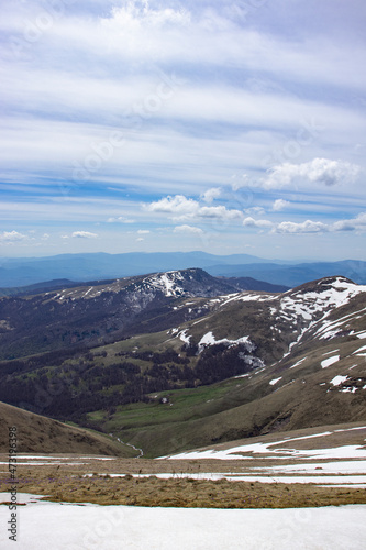 At the highest peak in Serbia, Stara Planina, Midzor, Serbia 