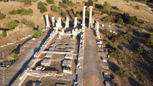 Obraz na plátně The city of the Lydians, the ancient city of Sardis