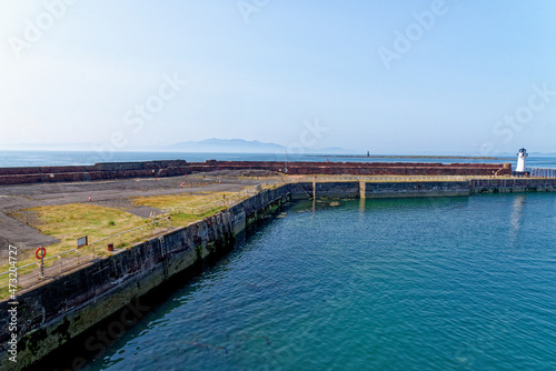 Wallpaper Mural View of Ardrossan town - Scotland Torontodigital.ca