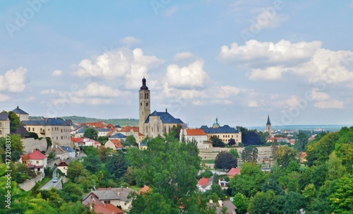 Kutná Hora is a city east of Prague in the Czech Republic. It’s known for the Gothic St. Barbara's Church with medieval frescoes and flying buttresses. Also notable is Sedlec Ossuary, a chapel adorned photo