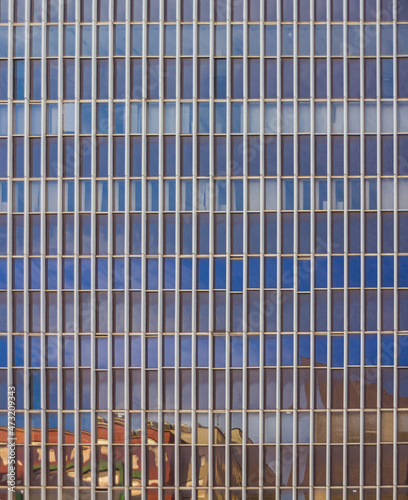 Wallpaper Mural Skyscraper glass abstract texture pattern Torontodigital.ca