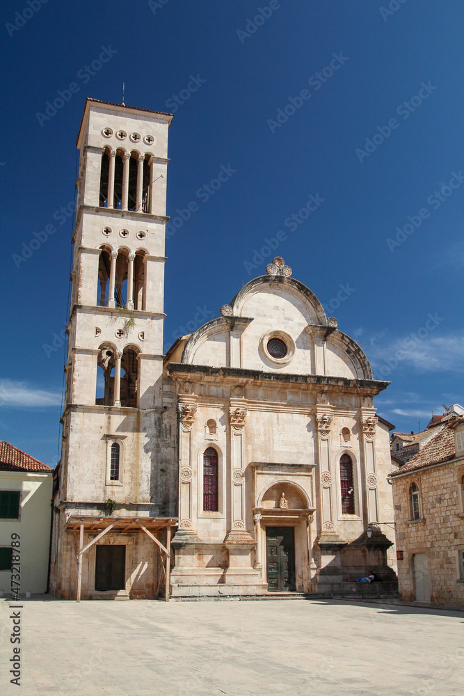 Cathedral St. Stephen of the diocese of Hvar island
