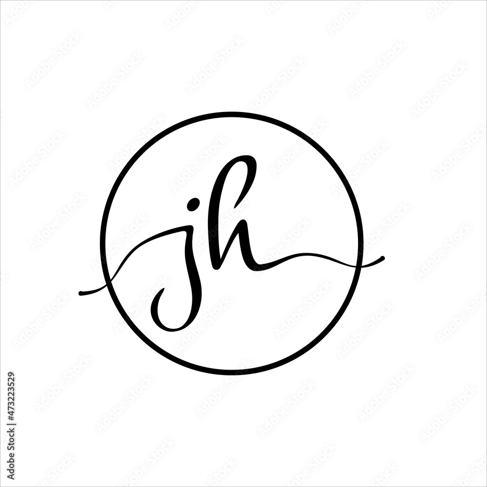 Stylish and modern template initial design logo Stylish and modern template initial design logo