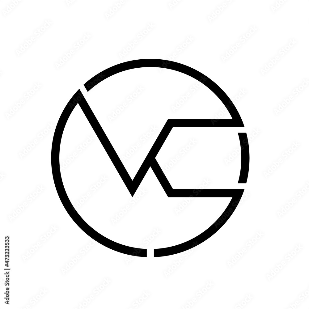 Stylish and modern template initial design logo Stylish and modern template initial design logo