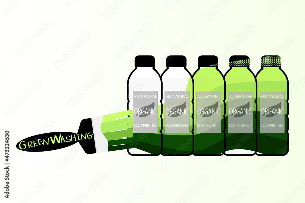 Fake Environmentally Labels greenwashing consumer labels to give misleading environmental ...