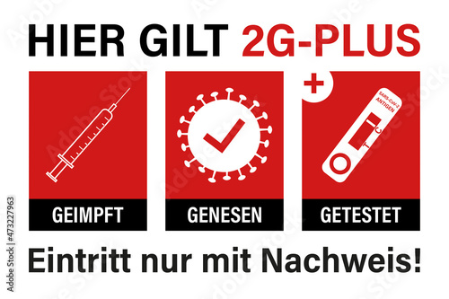 Hier gilt 2G-Plus. Geimpft oder genesen und zusätzlich getestet.