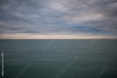 Wallpaper Mural sunset over the sea Torontodigital.ca