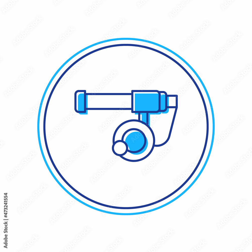 Filled outline Fishing rod icon isolated on white background. Catch a big fish. Fishing equipment and fish farming topics. Vector Filled outline Fishing rod icon isolated on white background. Catch a big fish. Fishing equipment and fish farming topics. Vector