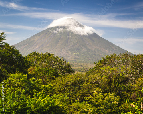 One of the vulcanos on Ometepe island photo
