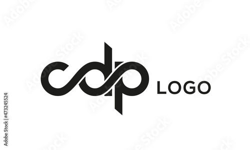 Letter CDP creative logo design vector photo