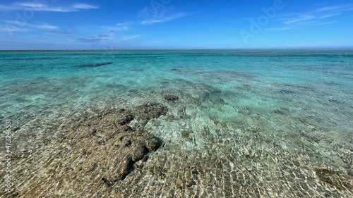 【与論島】トゥマイ浜の穏やかな浅瀬