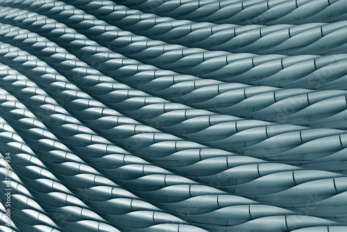 Exterior of modern architecture. Building abstract background