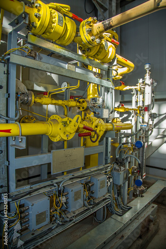 industrial equipment in factory