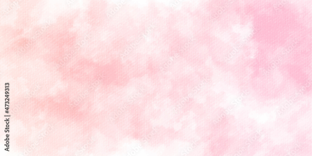 pink abstract background Pink Watercolor abstract background texture, Illustration, texture for design. Beautiful sky and clouds in soft pastel color.Soft pink cloud in the sky background colorful .