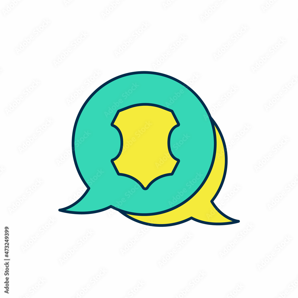 Filled outline Leather icon isolated on white background. Vector Filled outline Leather icon isolated on white background. Vector