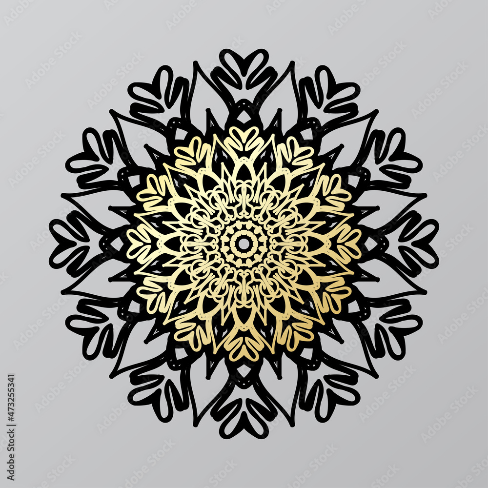 Luxury Ornamental Indian Mandala Design