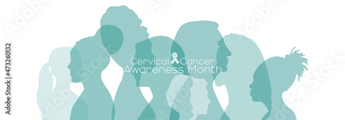 Cervical Cancer Awareness Month banner.
