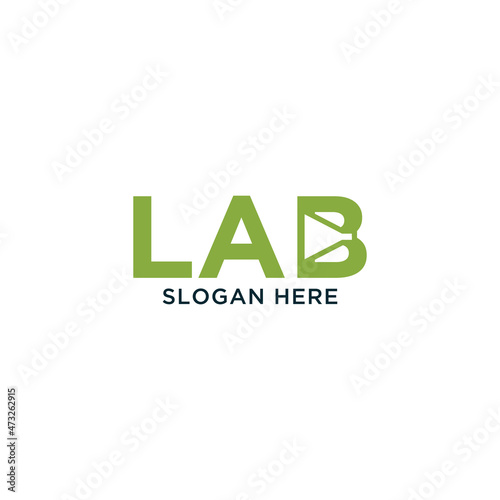 Lab logo suitable for laboratory, scientist or research