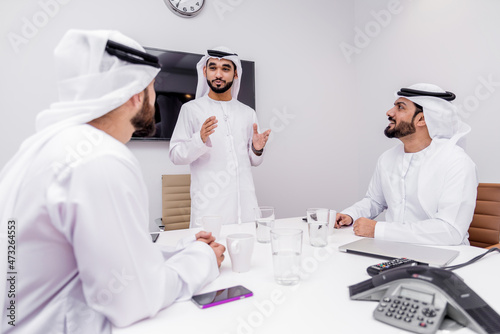 Photography Group of businessmen in Dubai