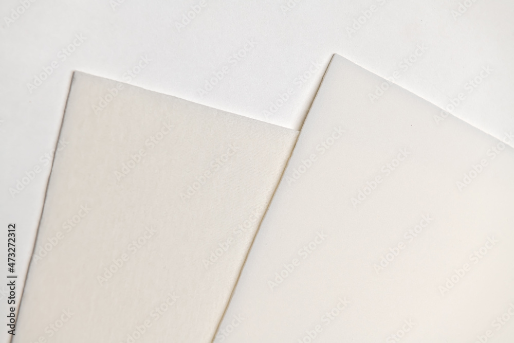 Fototapeta premium Linen foam rubber. Background image with empty space for text.