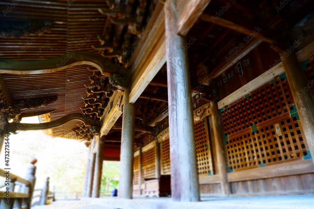 古都鎌倉にある、比企能員ゆかりの古刹、妙本寺の祖師堂