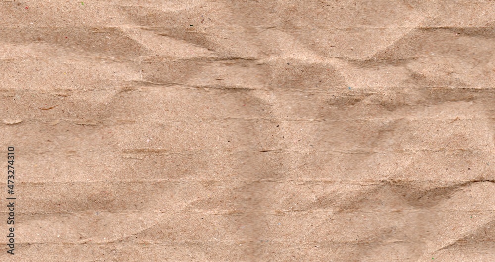 Kraft paper creased Texture for Background Kraft paper creased Texture for Background
