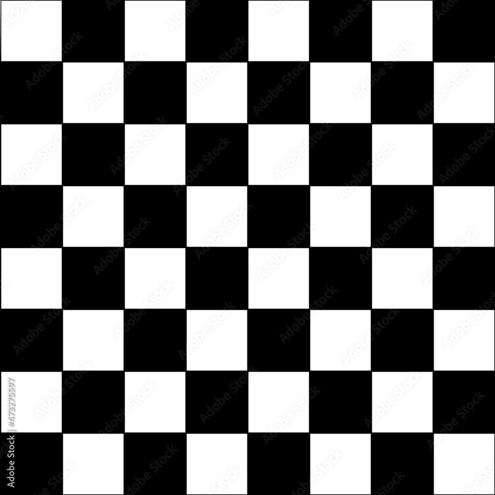 Fototapete Chess seamless pattern. 