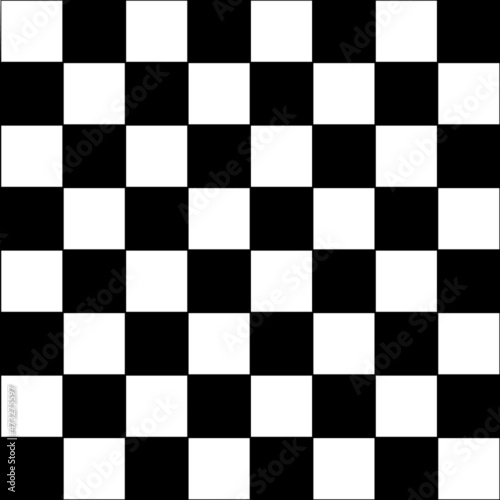 3D Fototapete Badezimmer - Fototapete Chess seamless pattern. 