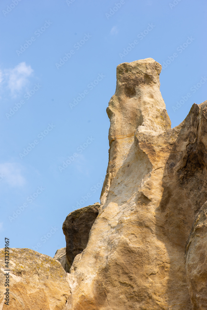 unusual rocks and stones in Uplistsikhe in Georgia unusual rocks and stones in Uplistsikhe in Georgia