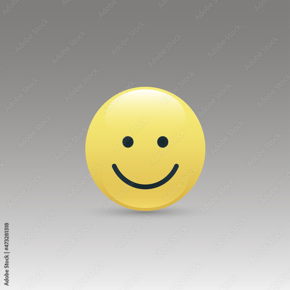 Fototapeta premium Set of smile icons. emoji. emoticons 