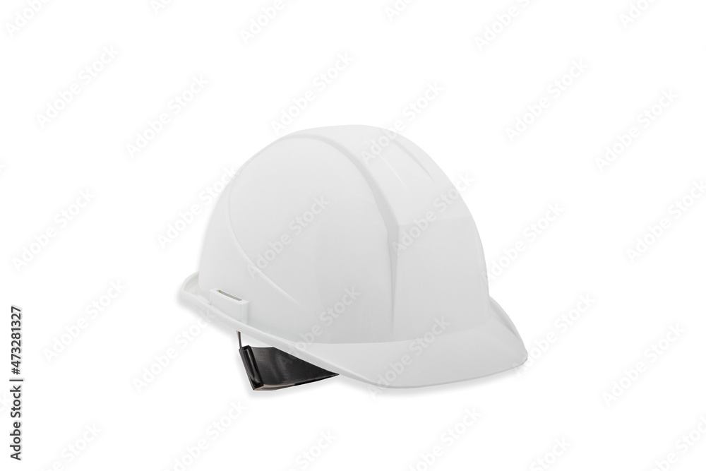 Worker's helmet isolated on a white background Worker's helmet isolated on a white background