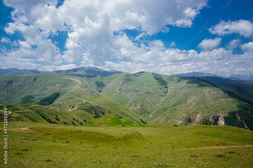 Beautiful mountain landscape in Dagestan